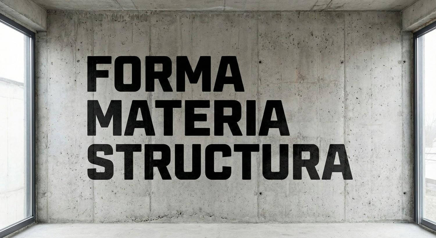 Brutalist minimalist custom vinyl decals with bold typography