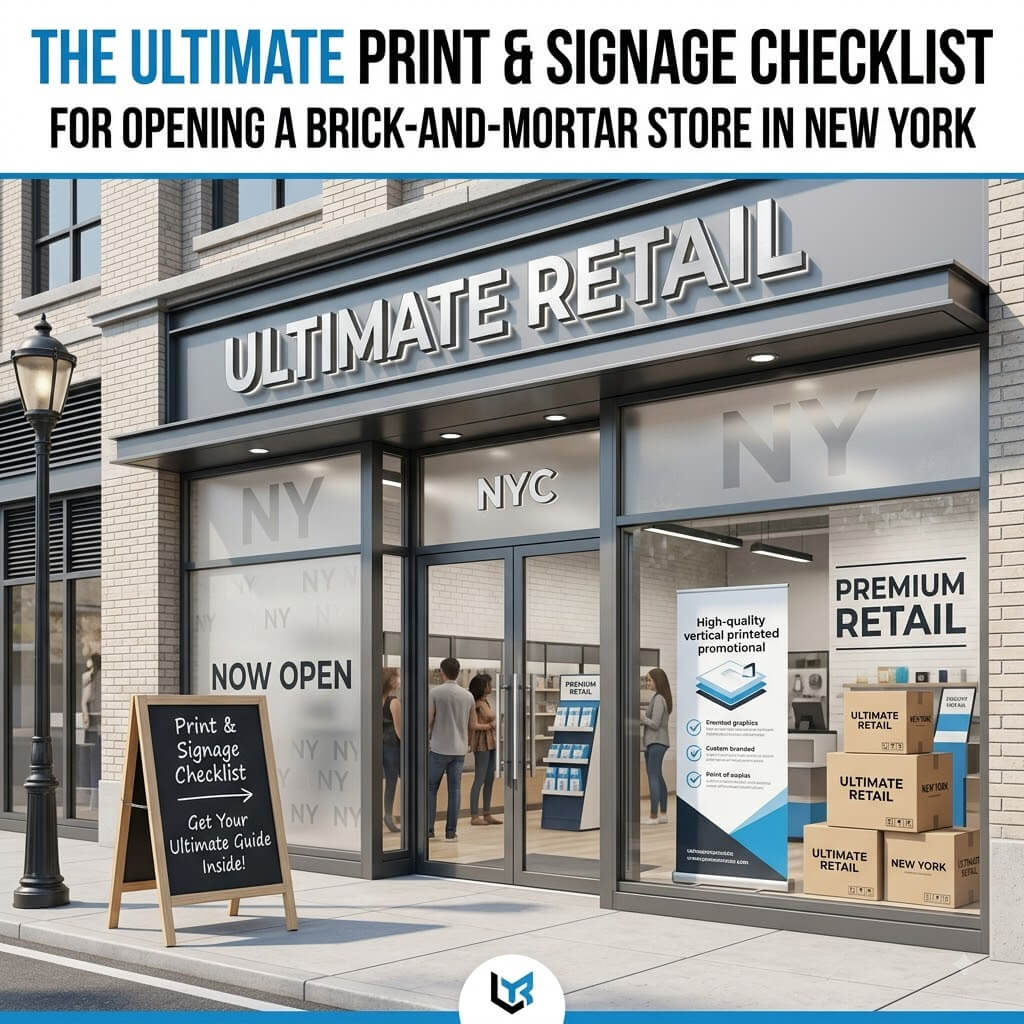 The Ultimate Print & Signage Checklist for Opening a Brick-and-Mortar Store in New York (& Beyond)
