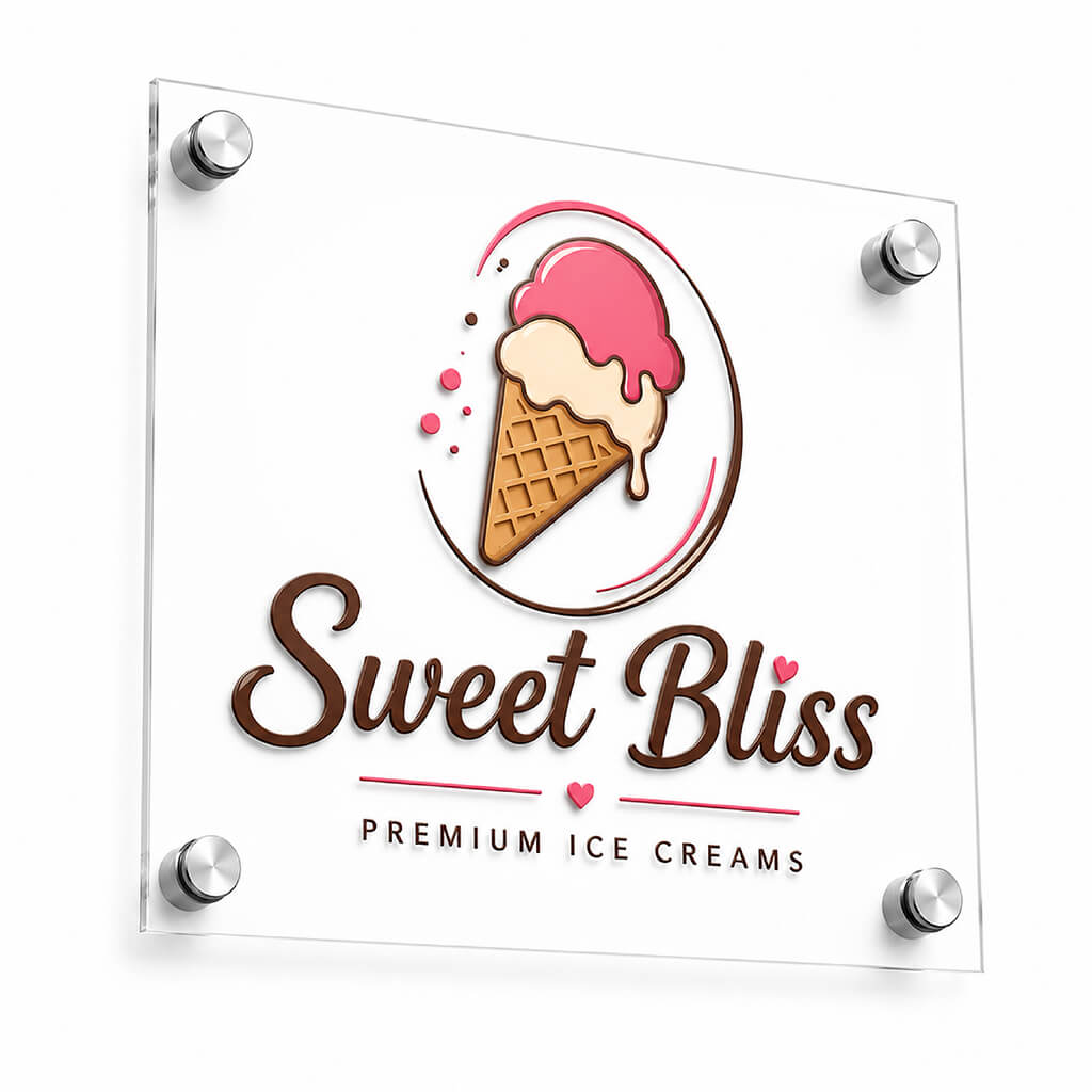 Clear Acrylic Signs