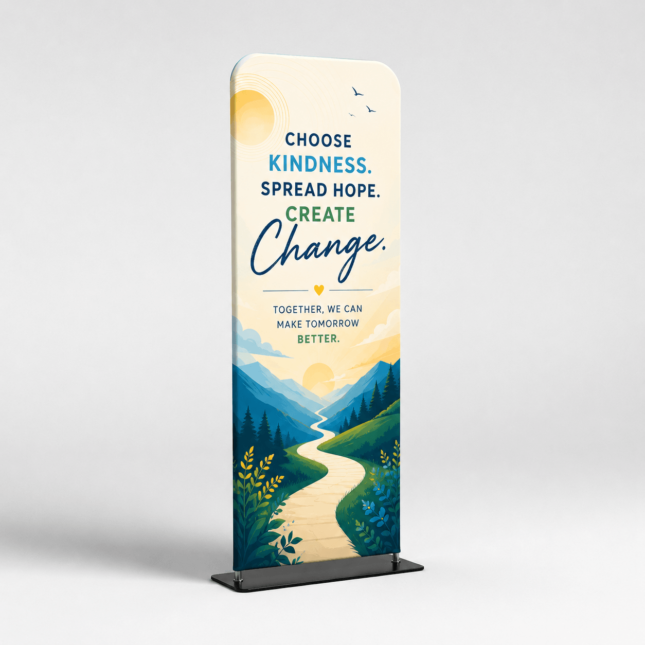 Tension Fabric Stand