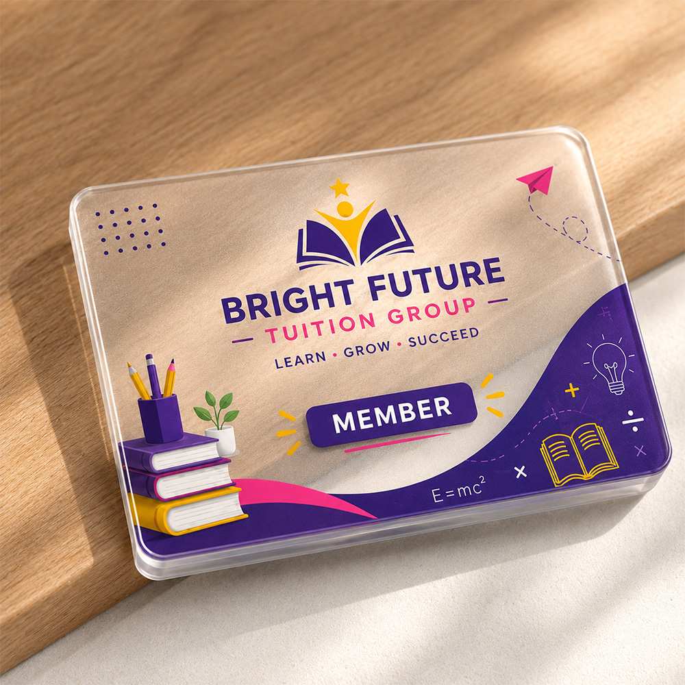 Clear Business Cards