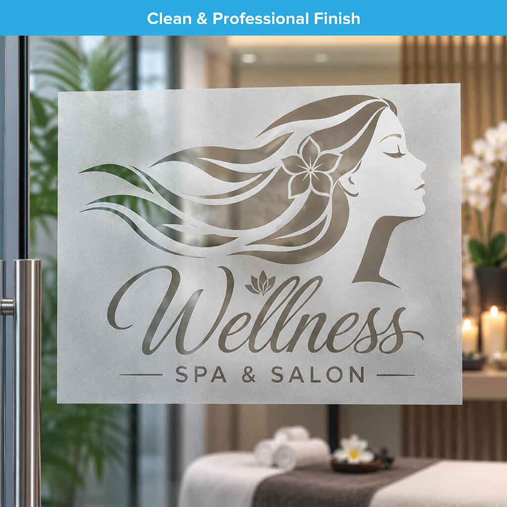 Cut-Out Frosted Decals