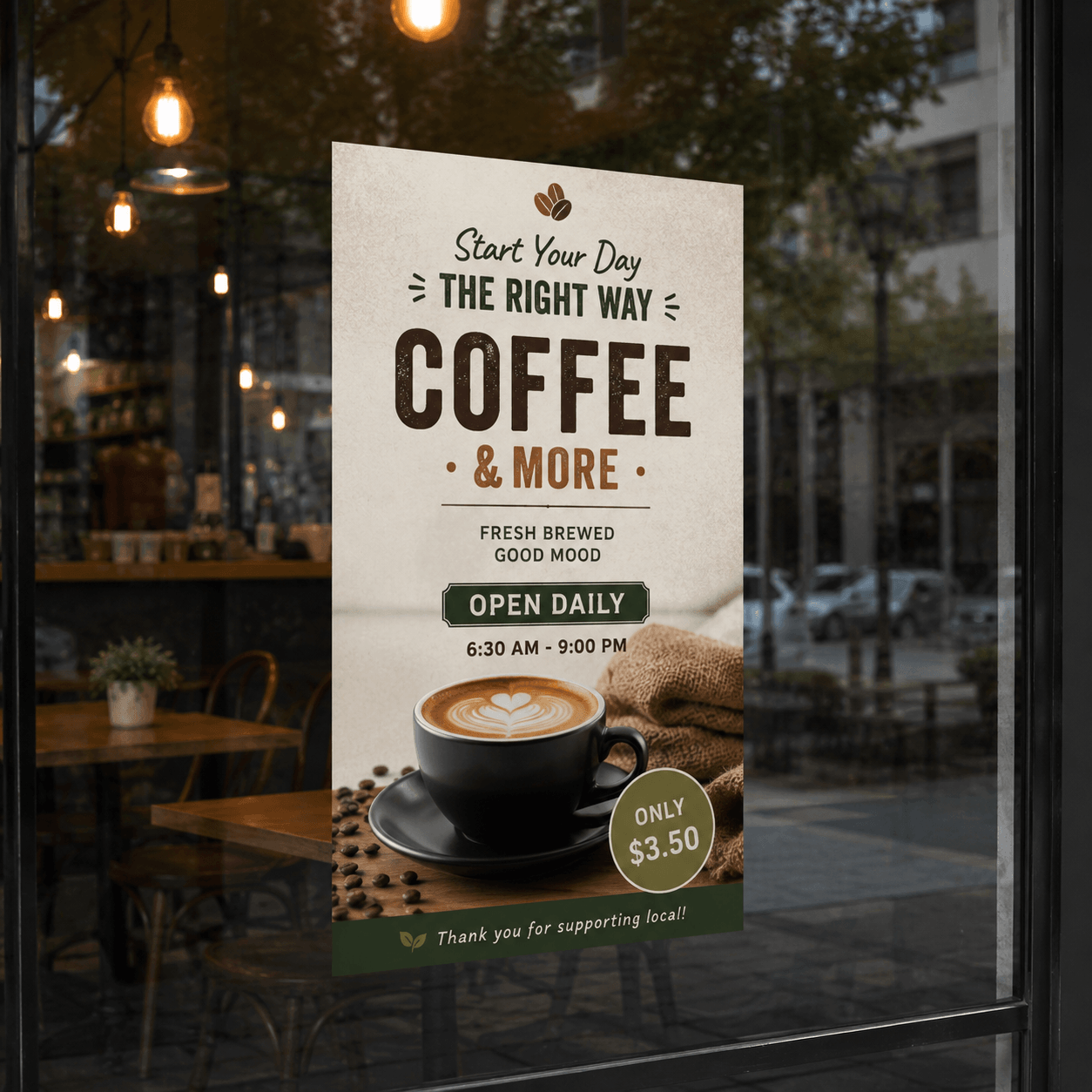 Window Static Clings (Opaque)