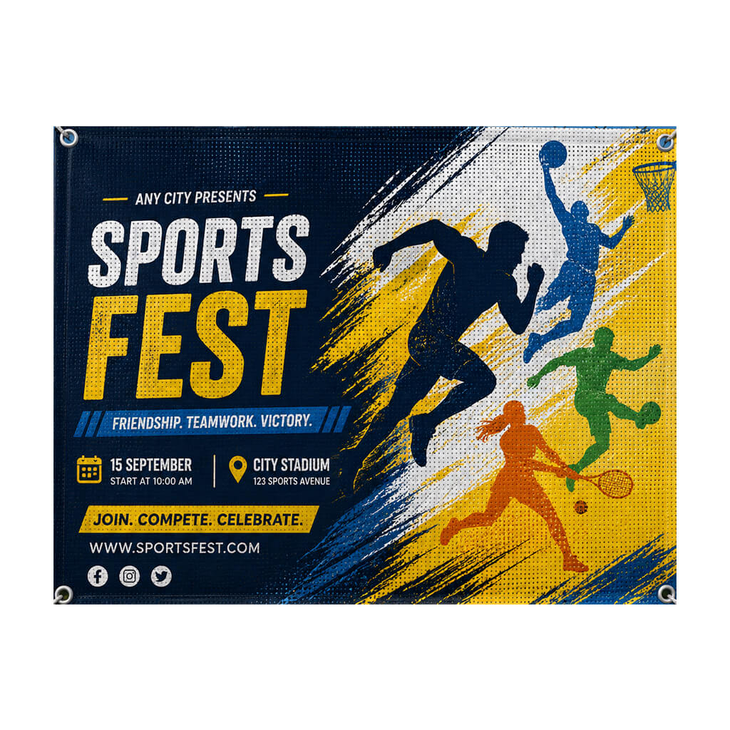 Vinyl Mesh Banners