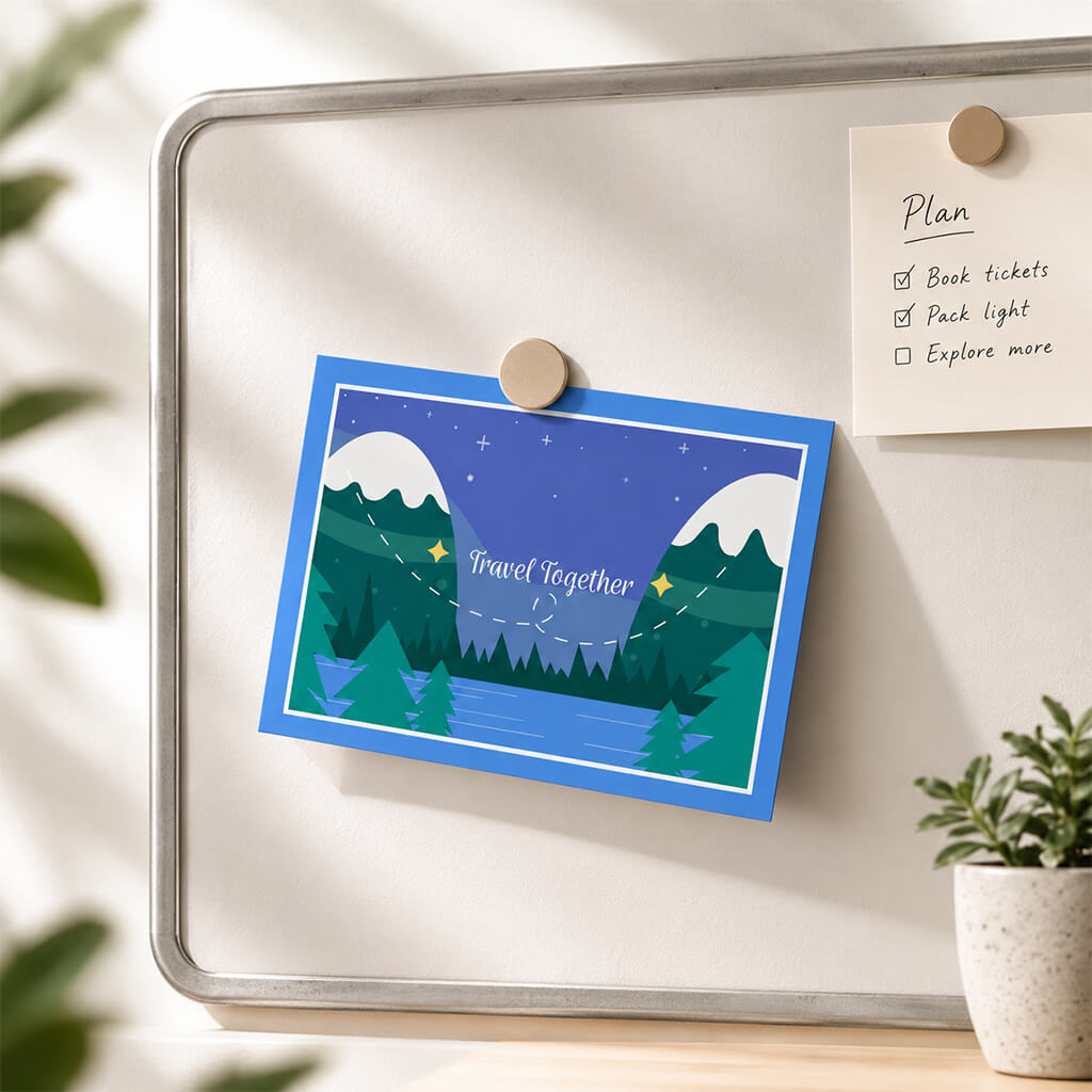 Magnetic Postcards
