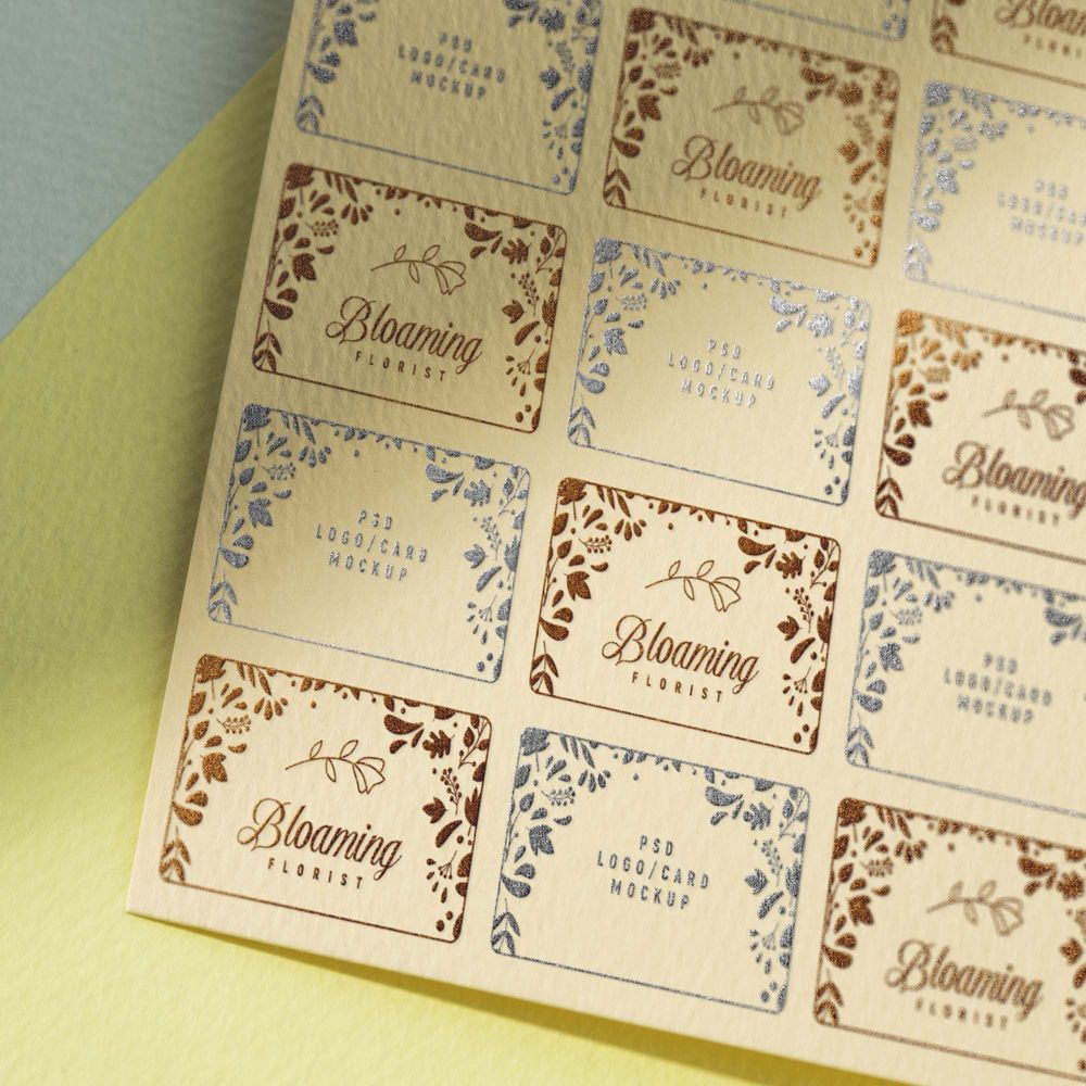 Custom Labels Sheet